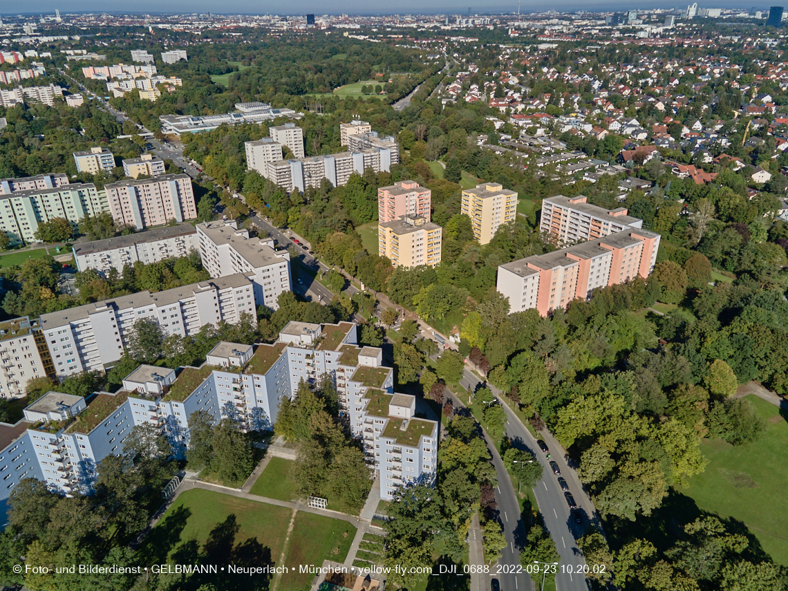 23.09.2022 - Sanierung am Karl-MArx-Ring 11-21 in Neuperlach